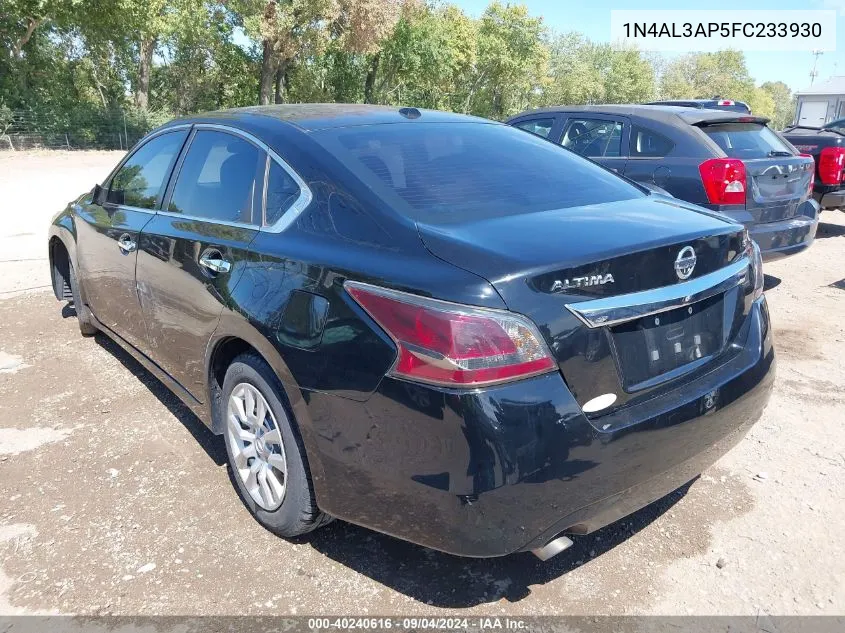 1N4AL3AP5FC233930 2015 Nissan Altima 2.5/2.5 S/2.5 Sl/2.5 Sv