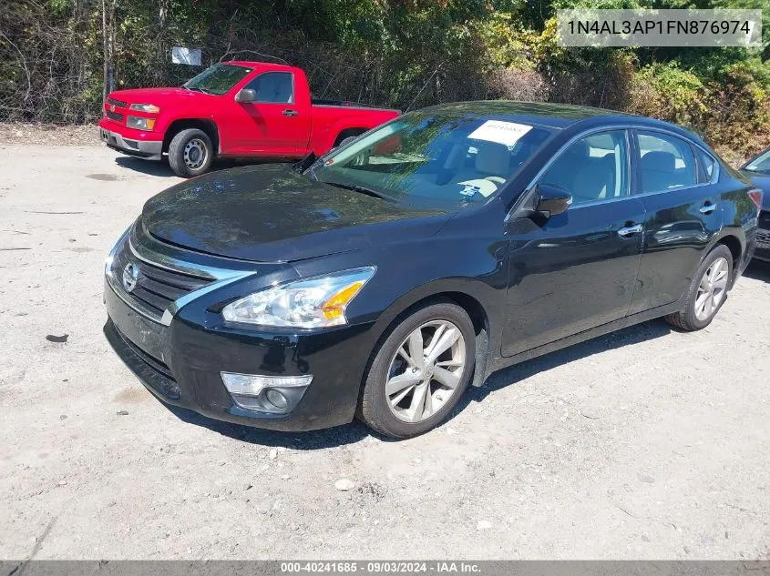 2015 Nissan Altima 2.5 Sl VIN: 1N4AL3AP1FN876974 Lot: 40241685