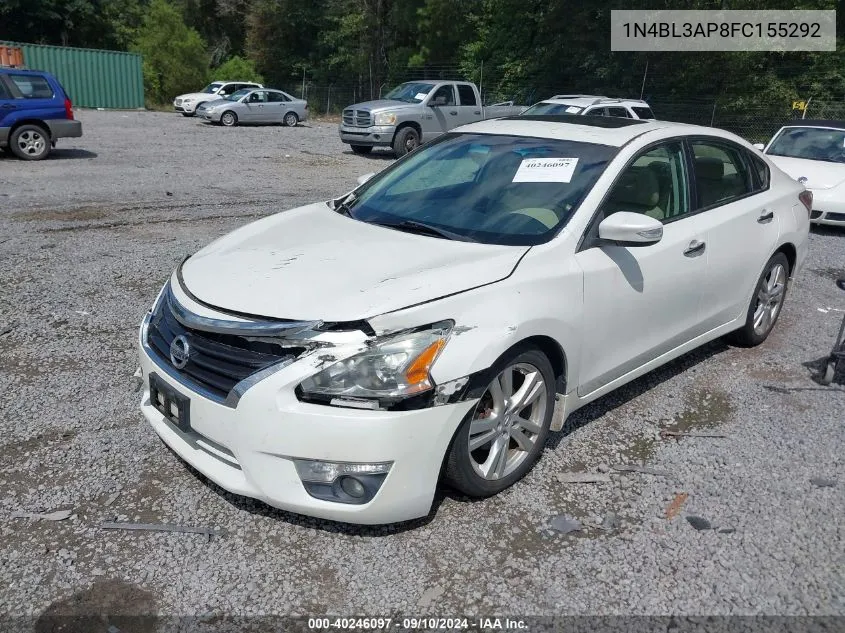 1N4BL3AP8FC155292 2015 Nissan Altima 3.5 Sl