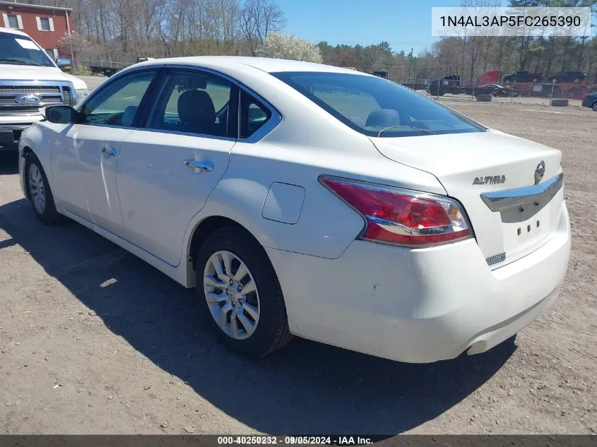 2015 Nissan Altima 2.5 S VIN: 1N4AL3AP5FC265390 Lot: 40250232