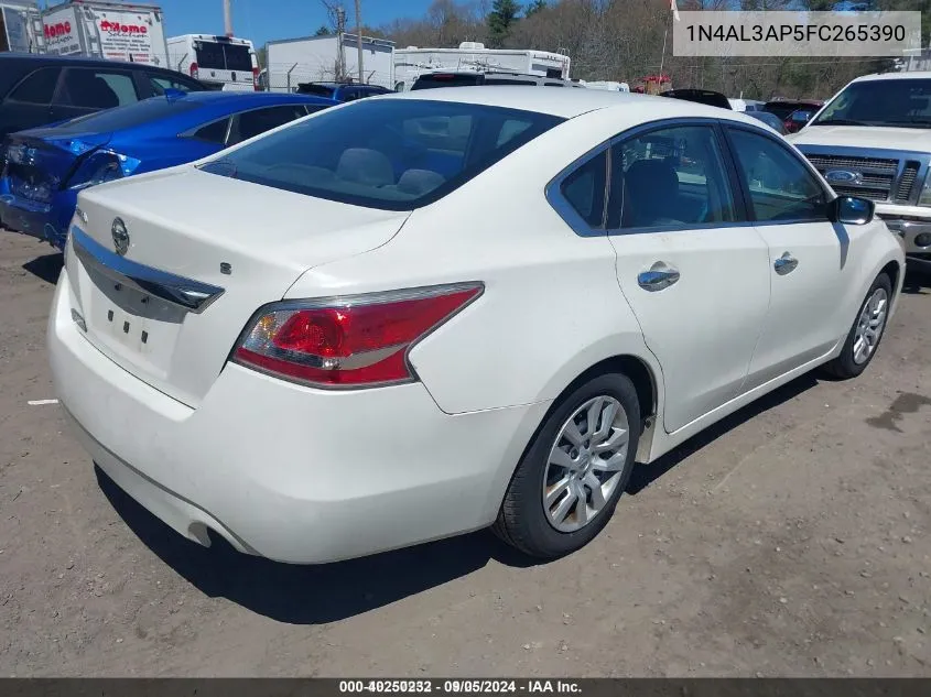 2015 Nissan Altima 2.5 S VIN: 1N4AL3AP5FC265390 Lot: 40250232