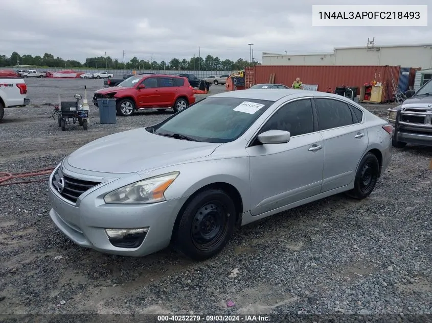 1N4AL3AP0FC218493 2015 Nissan Altima 2.5 S