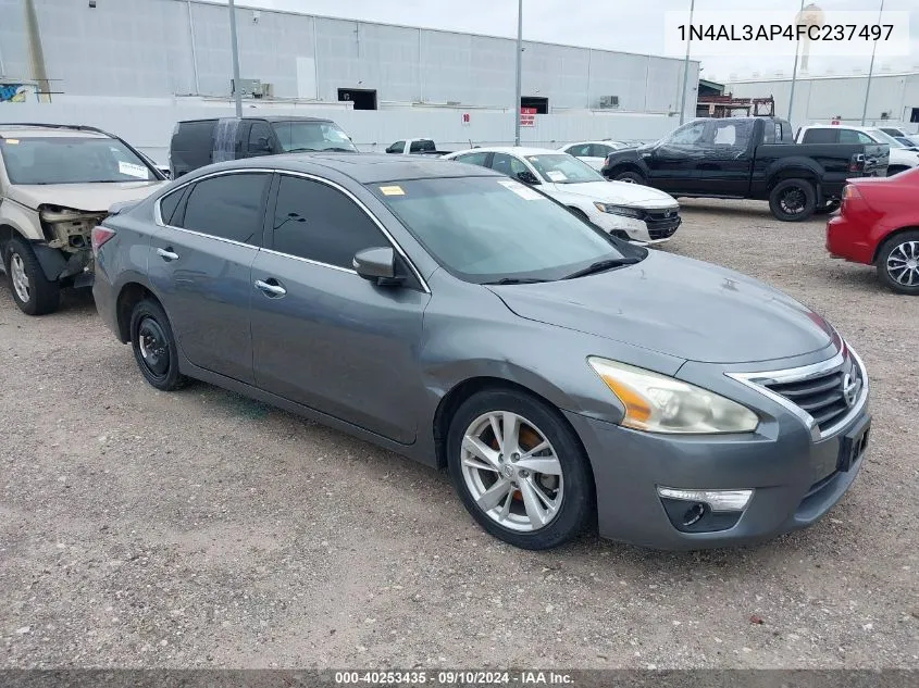 2015 Nissan Altima 2.5 Sv VIN: 1N4AL3AP4FC237497 Lot: 40253435