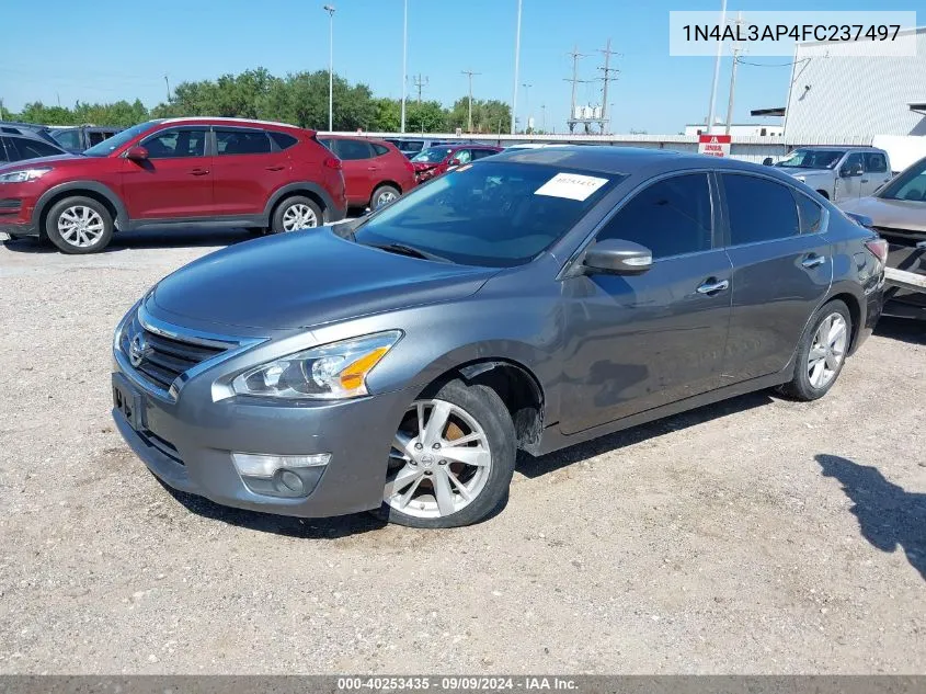 2015 Nissan Altima 2.5 Sv VIN: 1N4AL3AP4FC237497 Lot: 40253435