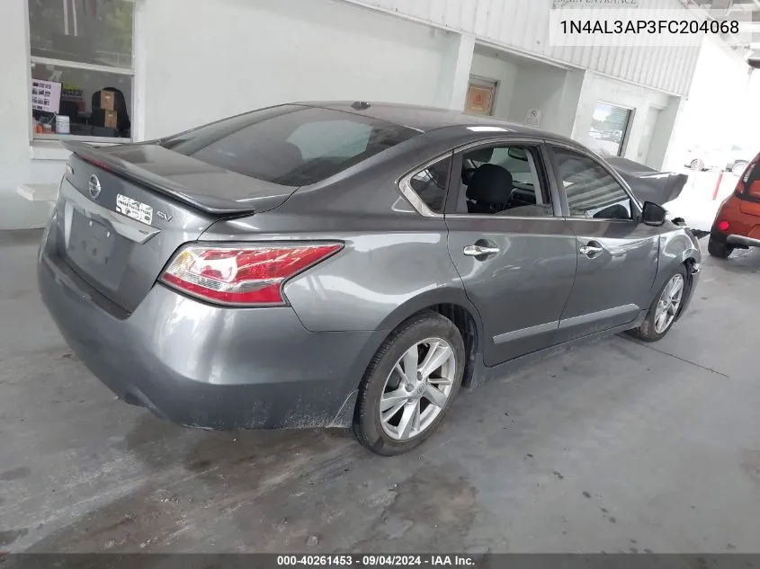 2015 Nissan Altima 2.5/S/Sv/Sl VIN: 1N4AL3AP3FC204068 Lot: 40261453