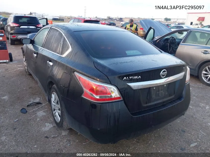 2015 Nissan Altima 2.5/S/Sv/Sl VIN: 1N4AL3AP3FC295097 Lot: 40263262