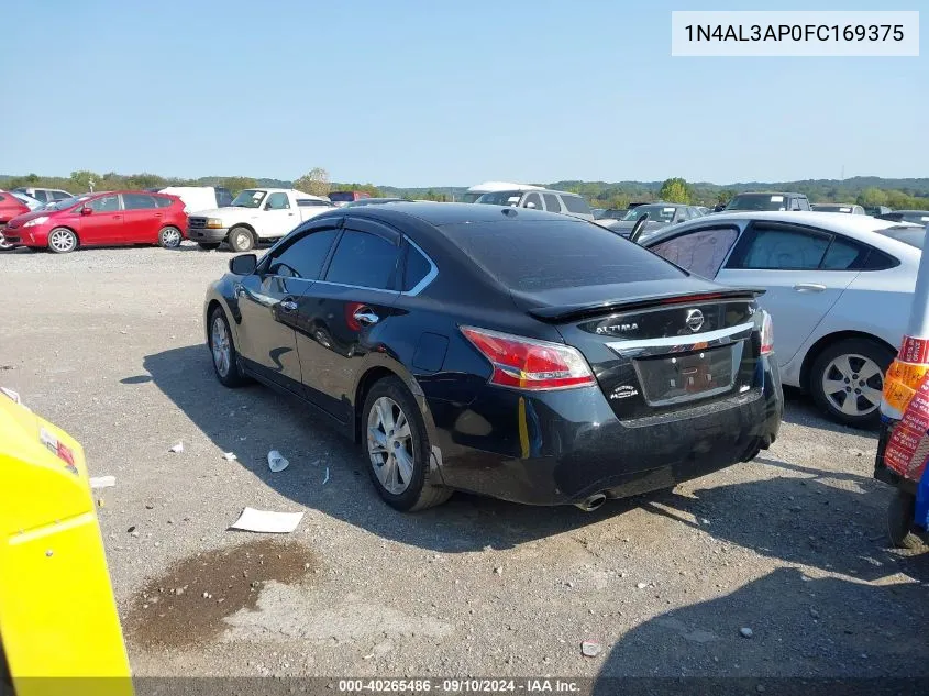 1N4AL3AP0FC169375 2015 Nissan Altima 2.5 Sv