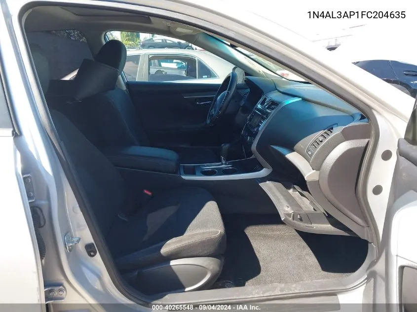 1N4AL3AP1FC204635 2015 Nissan Altima 2.5 Sv