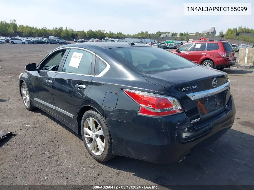 1N4AL3AP9FC155099 2015 Nissan Altima 2.5 Sv