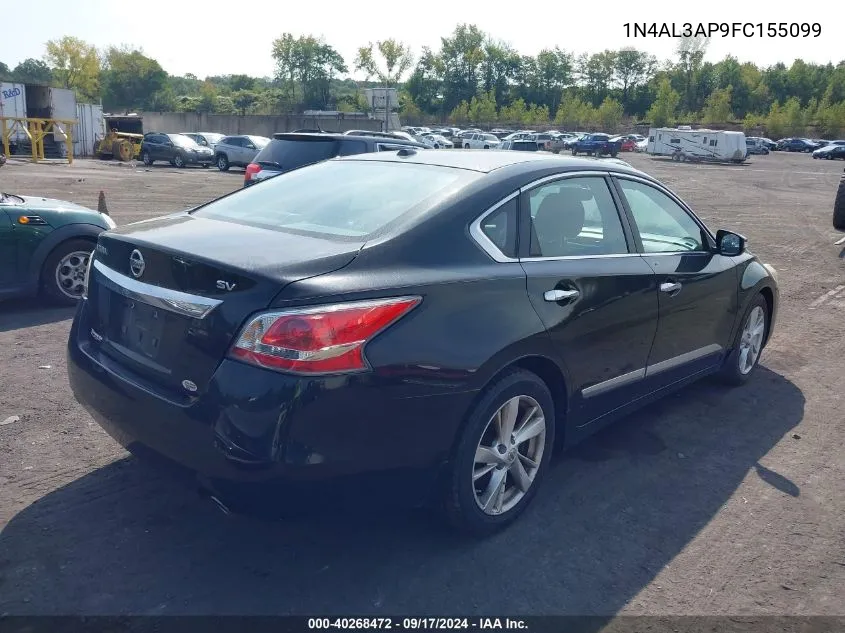 1N4AL3AP9FC155099 2015 Nissan Altima 2.5 Sv