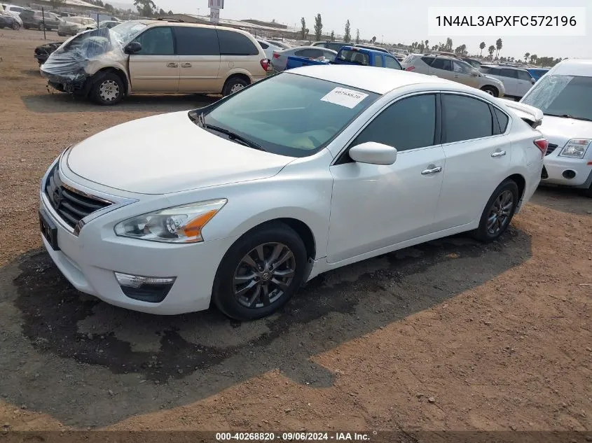 1N4AL3APXFC572196 2015 Nissan Altima 2.5 S