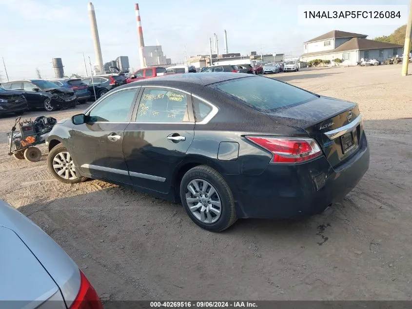 2015 Nissan Altima 2.5/S/Sv/Sl VIN: 1N4AL3AP5FC126084 Lot: 40269516