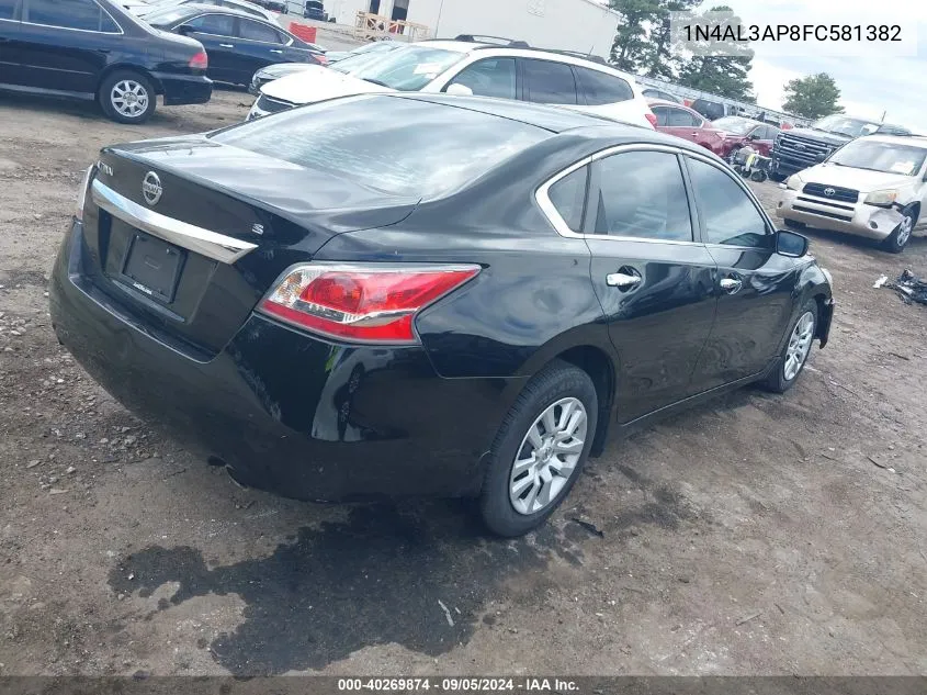 1N4AL3AP8FC581382 2015 Nissan Altima 2.5 S