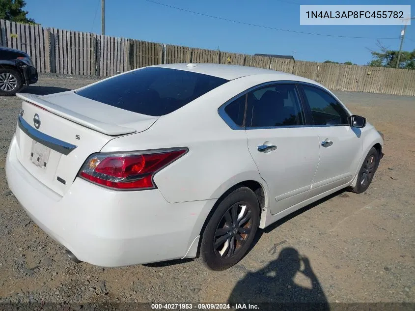 1N4AL3AP8FC455782 2015 Nissan Altima 2.5 S