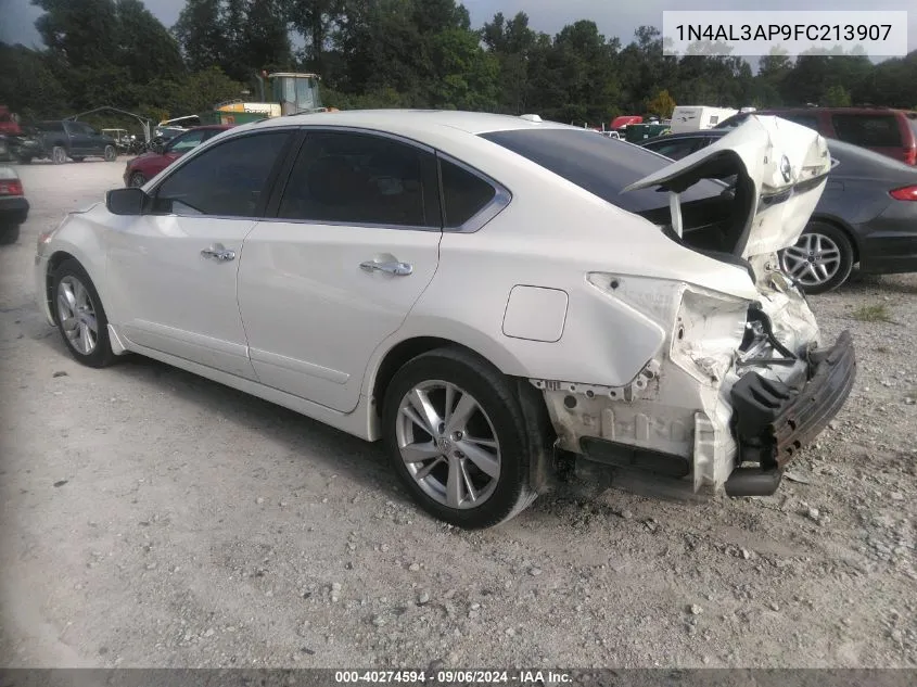 2015 Nissan Altima 2.5/S/Sv/Sl VIN: 1N4AL3AP9FC213907 Lot: 40274594