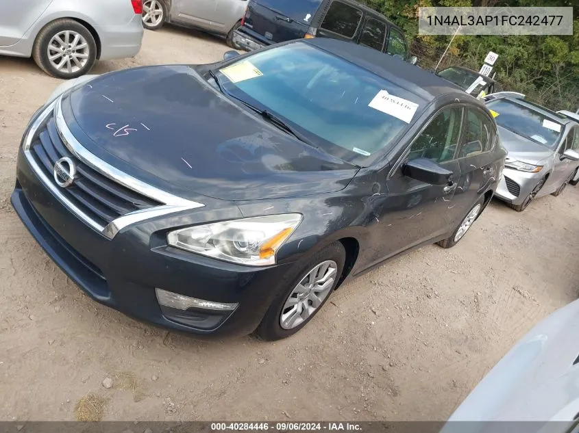 2015 Nissan Altima 2.5/S/Sv/Sl VIN: 1N4AL3AP1FC242477 Lot: 40284446