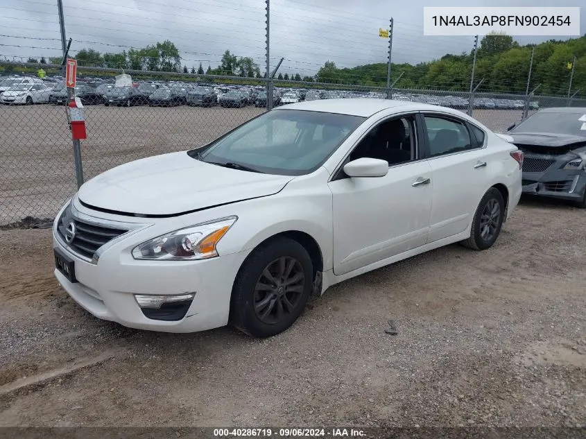 2015 Nissan Altima 2.5/S/Sv/Sl VIN: 1N4AL3AP8FN902454 Lot: 40286719