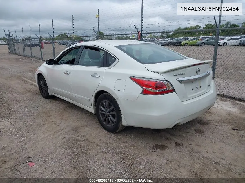 2015 Nissan Altima 2.5/S/Sv/Sl VIN: 1N4AL3AP8FN902454 Lot: 40286719