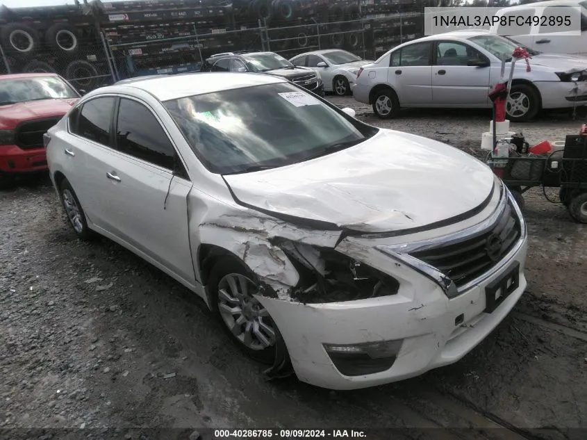 1N4AL3AP8FC492895 2015 Nissan Altima 2.5 S