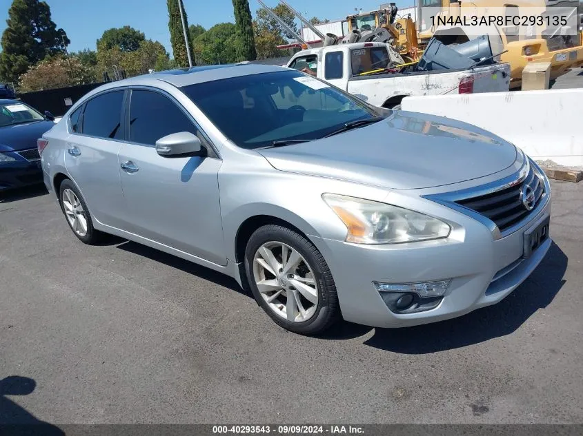 2015 Nissan Altima 2.5 Sv VIN: 1N4AL3AP8FC293135 Lot: 40293543