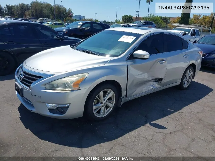 2015 Nissan Altima 2.5 Sv VIN: 1N4AL3AP8FC293135 Lot: 40293543