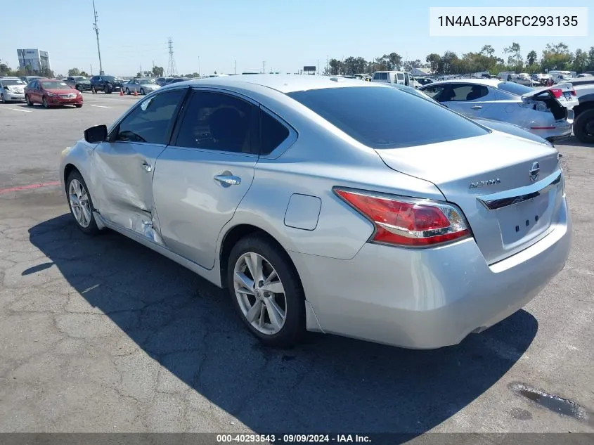 2015 Nissan Altima 2.5 Sv VIN: 1N4AL3AP8FC293135 Lot: 40293543