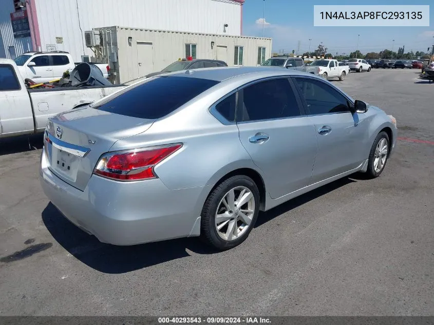 2015 Nissan Altima 2.5 Sv VIN: 1N4AL3AP8FC293135 Lot: 40293543