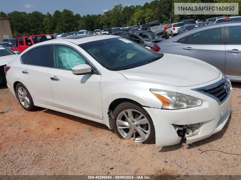 1N4AL3AP3FC160850 2015 Nissan Altima 2.5 Sl