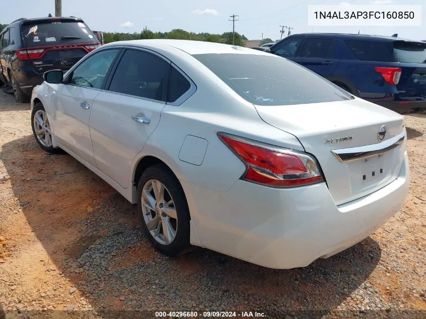 1N4AL3AP3FC160850 2015 Nissan Altima 2.5 Sl