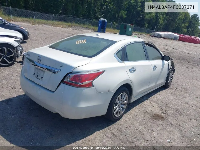 2015 Nissan Altima 2.5/S/Sv/Sl VIN: 1N4AL3AP4FC237371 Lot: 40299079