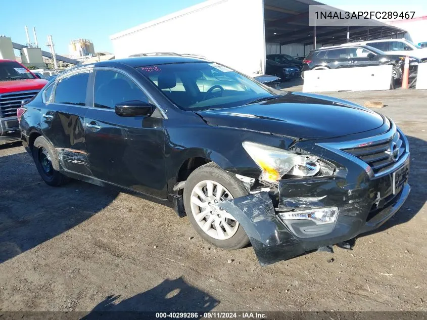 1N4AL3AP2FC289467 2015 Nissan Altima 2.5/S/Sv/Sl