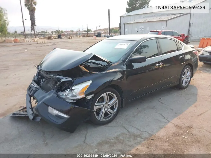 2015 Nissan Altima 2.5 S VIN: 1N4AL3AP6FC569439 Lot: 40299539