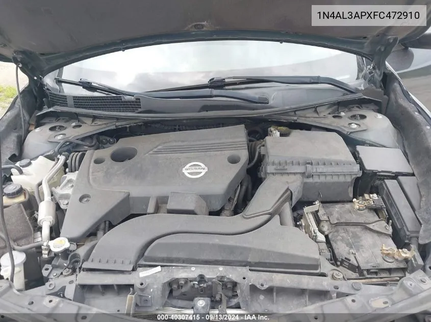 1N4AL3APXFC472910 2015 Nissan Altima 2.5 Sv