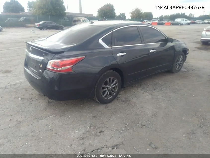 1N4AL3AP8FC487678 2015 Nissan Altima 2.5/S/Sv/Sl