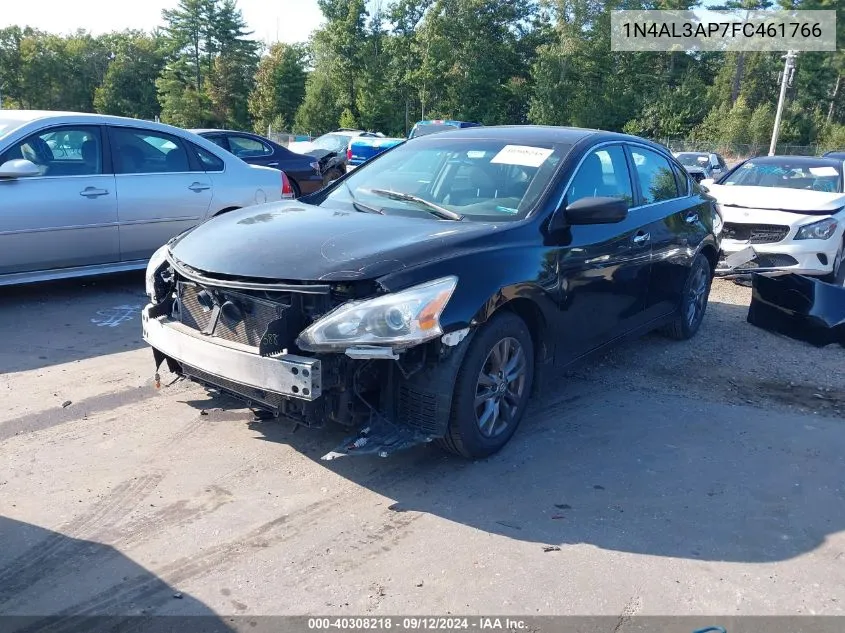 2015 Nissan Altima 2.5 S VIN: 1N4AL3AP7FC461766 Lot: 40308218