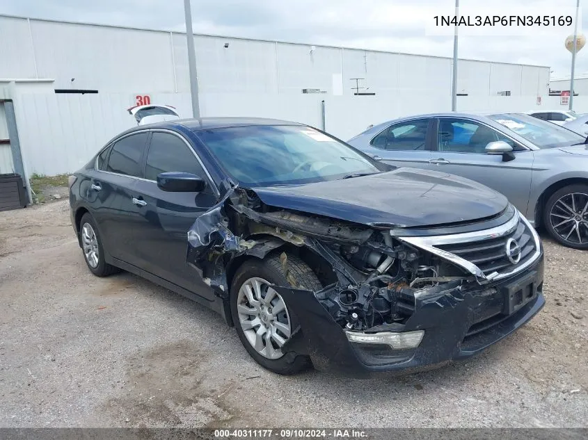 2015 Nissan Altima 2.5/S/Sv/Sl VIN: 1N4AL3AP6FN345169 Lot: 40311177