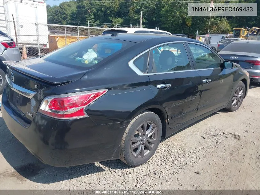 2015 Nissan Altima 2.5 S VIN: 1N4AL3AP9FC469433 Lot: 40311457