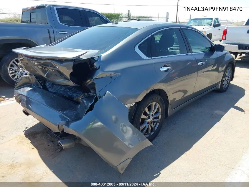 2015 Nissan Altima 2.5/S/Sv/Sl VIN: 1N4AL3AP9FN918470 Lot: 40312803