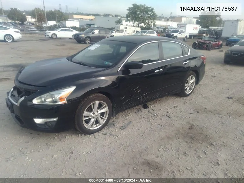 2015 Nissan Altima 2.5/S/Sv/Sl VIN: 1N4AL3AP1FC178537 Lot: 40314488