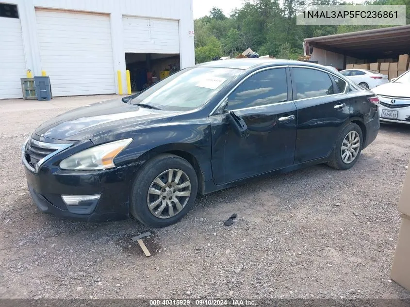 2015 Nissan Altima 2.5/2.5 S/2.5 Sl/2.5 Sv VIN: 1N4AL3AP5FC236861 Lot: 40315929