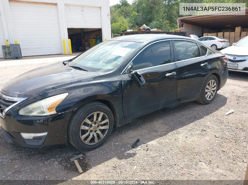 2015 Nissan Altima 2.5/2.5 S/2.5 Sl/2.5 Sv VIN: 1N4AL3AP5FC236861 Lot: 40315929