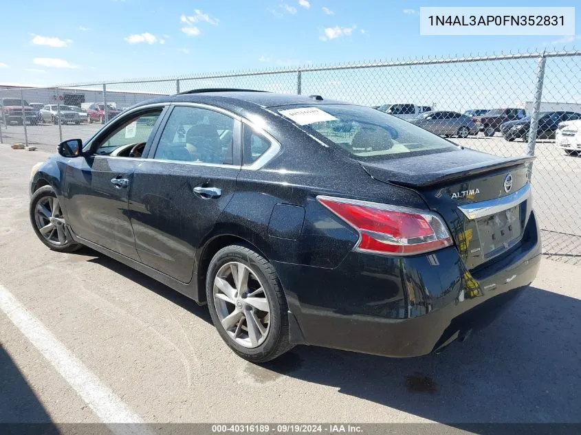 1N4AL3AP0FN352831 2015 Nissan Altima 2.5 Sl