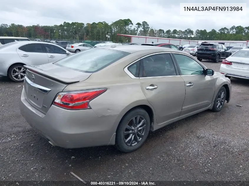 1N4AL3AP4FN913984 2015 Nissan Altima 2.5/S/Sv/Sl