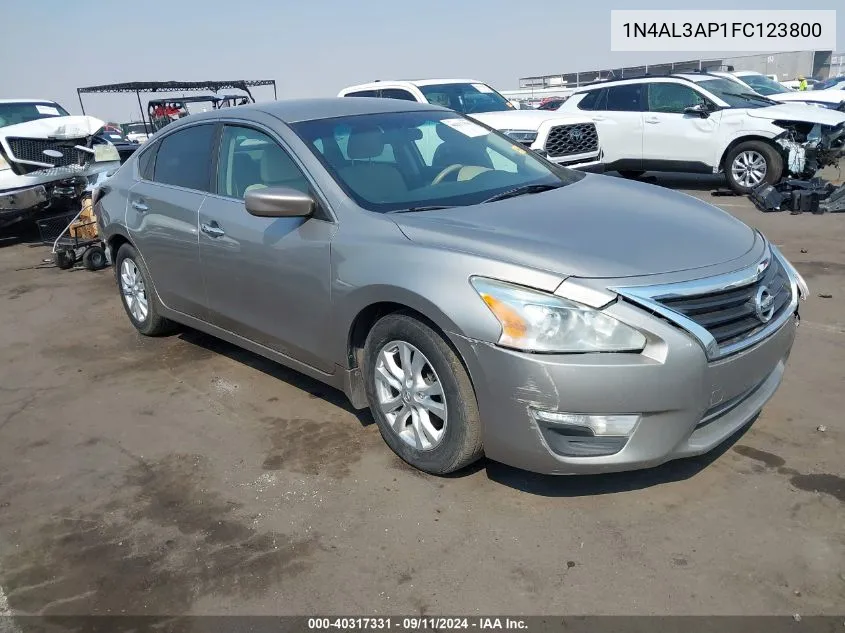 1N4AL3AP1FC123800 2015 Nissan Altima 2.5 S