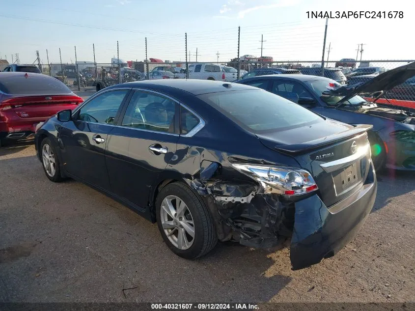 1N4AL3AP6FC241678 2015 Nissan Altima 2.5/S/Sv/Sl