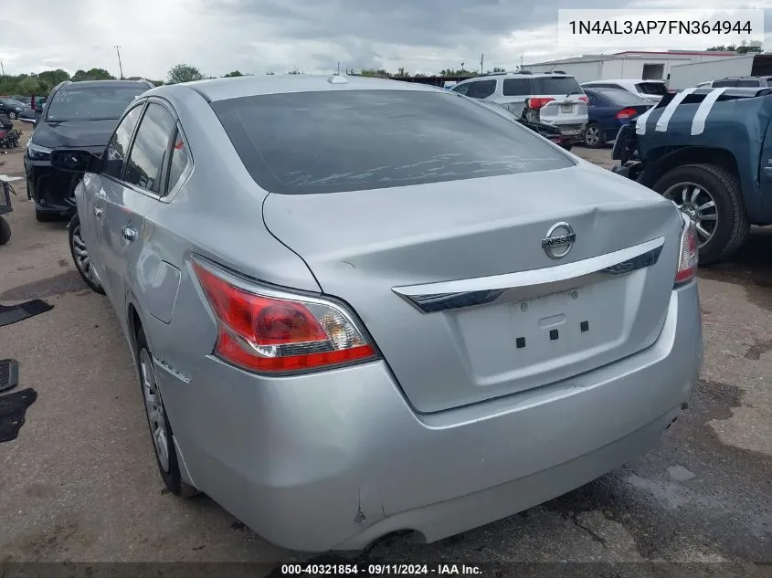 1N4AL3AP7FN364944 2015 Nissan Altima 2.5 S