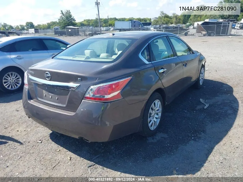 1N4AL3AP7FC281090 2015 Nissan Altima 2.5 S