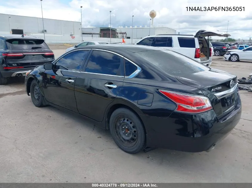 1N4AL3AP6FN365051 2015 Nissan Altima 2.5 S