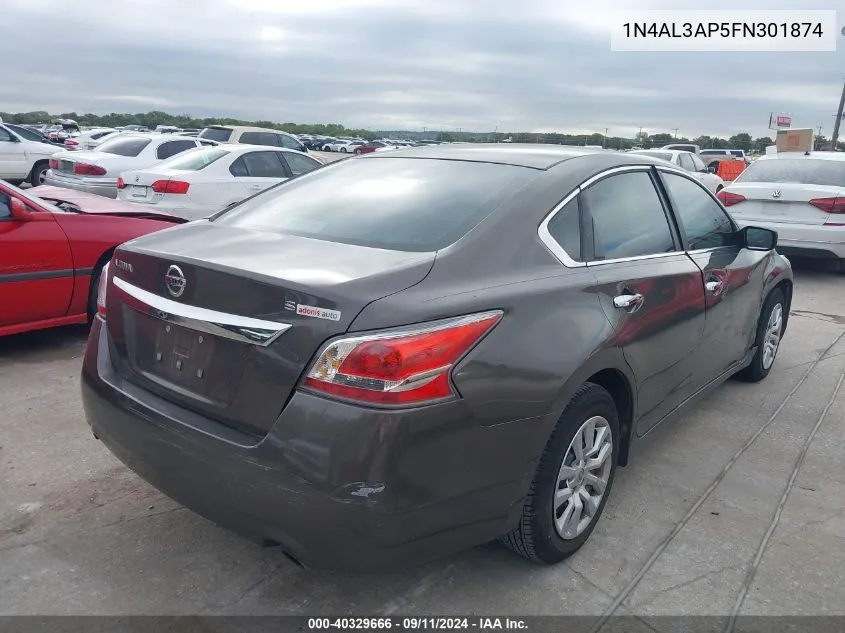 1N4AL3AP5FN301874 2015 Nissan Altima 2.5/2.5 S/2.5 Sl/2.5 Sv