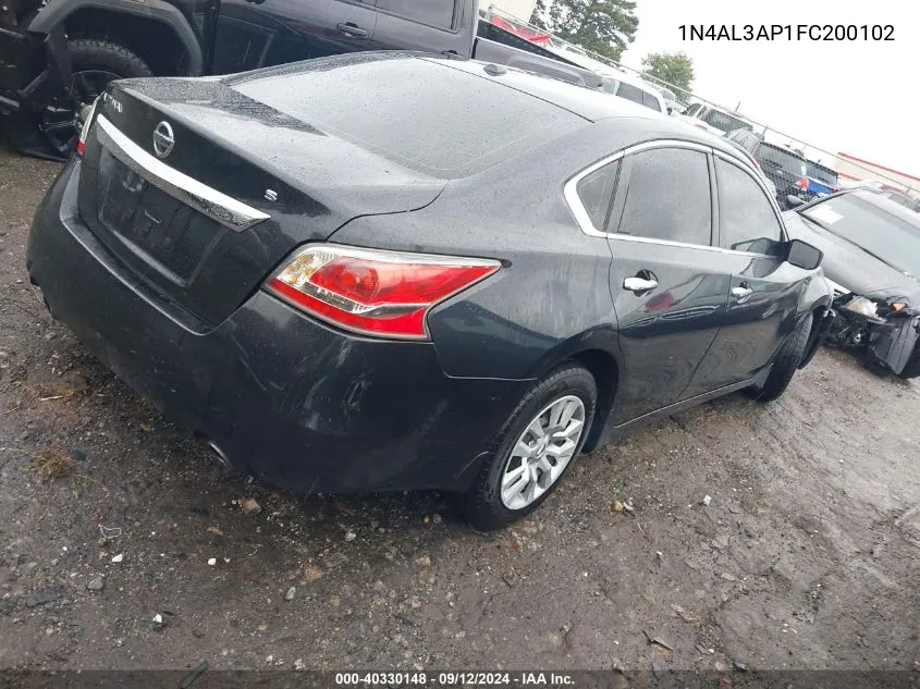 1N4AL3AP1FC200102 2015 Nissan Altima 2.5 S